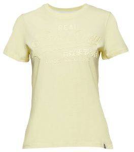 T-SHIRT SUPERDRY VINTAGE LOGO TONAL ENTRY G10990NT WAX ΚΙΤΡΙΝΟ (L) T-SHIRT SUPERDRY VINTAGE LOGO TONAL ENTRY G10990NT WAX ΚΙΤΡΙΝΟ (L)
