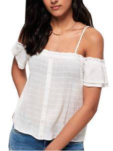 TOP SUPERDRY LEA PEEKABOO G60102JT ΚΡΕΜ (S) TOP SUPERDRY LEA PEEKABOO G60102JT ΚΡΕΜ (S)