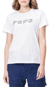 T-SHIRT PEPE JEANS FLAVIA PL504061 ΛΕΥΚΟ (M) T-SHIRT PEPE JEANS FLAVIA PL504061 ΛΕΥΚΟ (M)
