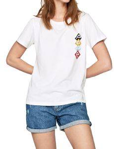 T-SHIRT PEPE JEANS SAMMY PL504096 ΛΕΥΚΟ (S) T-SHIRT PEPE JEANS SAMMY PL504096 ΛΕΥΚΟ (S)