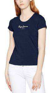 T-SHIRT PEPE JEANS NEW VIRGINIA NOS PL502711 ΣΚΟΥΡΟ ΜΠΛΕ (L) T-SHIRT PEPE JEANS NEW VIRGINIA NOS PL502711 ΣΚΟΥΡΟ ΜΠΛΕ (L)