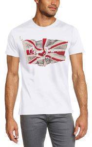 T-SHIRT PEPE JEANS FLAG LOGO PM505671  (XL)