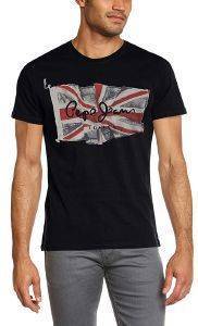 T-SHIRT PEPE JEANS FLAG LOGO PM505671 ΜΑΥΡΟ (XXL) T-SHIRT PEPE JEANS FLAG LOGO PM505671 ΜΑΥΡΟ (XXL)