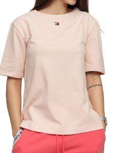 T-SHIRT TOMMY HILFIGER UW0UW01307/612 ΡΟΖ (L) T-SHIRT TOMMY HILFIGER UW0UW01307/612 ΡΟΖ (L)