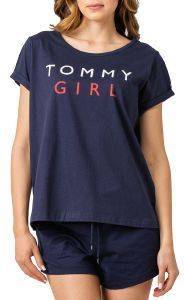 T-SHIRT TOMMY HILFIGER GIRL LOGO UW0UW01619/416 ΣΚΟΥΡΟ ΜΠΛΕ (L) T-SHIRT TOMMY HILFIGER GIRL LOGO UW0UW01619/416 ΣΚΟΥΡΟ ΜΠΛΕ (L)