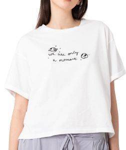 T-SHIRT HELMI ΜΕ ΤΥΠΩΜΑ ΠΛΑΝΗΤΕΣ ΛΕΥΚΟ (M) T-SHIRT HELMI ΜΕ ΤΥΠΩΜΑ ΠΛΑΝΗΤΕΣ ΛΕΥΚΟ (M)