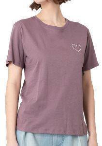T-SHIRT HELMI ΜΕ ΤΥΠΩΜΑ ΚΑΡΔΙΑ BE LOVE ΣΑΠΙΟ ΜΗΛΟ (S) T-SHIRT HELMI ΜΕ ΤΥΠΩΜΑ ΚΑΡΔΙΑ BE LOVE ΣΑΠΙΟ ΜΗΛΟ (S)