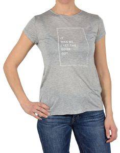 T-SHIRT HELMI ΜΕ ΤΥΠΩΜΑ IT WAS ME I LET THE DOGS OUT ΓΚΡΙ ΜΕΛΑΝΖΕ (S) T-SHIRT HELMI ΜΕ ΤΥΠΩΜΑ IT WAS ME I LET THE DOGS OUT ΓΚΡΙ ΜΕΛΑΝΖΕ (S)
