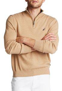 ΠΟΥΛΟΒΕΡ NAUTICA S93102 ΜΠΕΖ (M) ΠΟΥΛΟΒΕΡ NAUTICA S93102 ΜΠΕΖ (M)