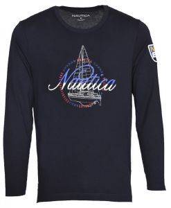 ΜΠΛΟΥΖΑ ΜΑΚΡΥΜΑΝΙΚΗ NAUTICA V93937 ΣΚΟΥΡΟ ΜΠΛΕ (M) ΜΠΛΟΥΖΑ ΜΑΚΡΥΜΑΝΙΚΗ NAUTICA V93937 ΣΚΟΥΡΟ ΜΠΛΕ (M)
