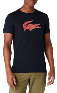 T-SHIRT LACOSTE TH3377 551 ΣΚΟΥΡΟ ΜΠΛΕ/ΚΟΚΚΙΝΟ (L) T-SHIRT LACOSTE TH3377 551 ΣΚΟΥΡΟ ΜΠΛΕ/ΚΟΚΚΙΝΟ (L)