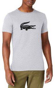 T-SHIRT LACOSTE TH3377 Y5J ΓΚΡΙ ΜΕΛΑΝΖΕ/ΜΑΥΡΟ (XXL) T-SHIRT LACOSTE TH3377 Y5J ΓΚΡΙ ΜΕΛΑΝΖΕ/ΜΑΥΡΟ (XXL)
