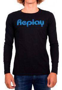 ΜΠΛΟΥΖΑ ΜΑΚΡΥΜΑΝΙΚΗ REPLAY M3973 .000.22038 ΜΑΥΡΟ (XXL) ΜΠΛΟΥΖΑ ΜΑΚΡΥΜΑΝΙΚΗ REPLAY M3973 .000.22038 ΜΑΥΡΟ (XXL)