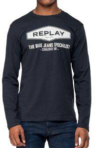 ΜΠΛΟΥΖΑ ΜΑΚΡΥΜΑΝΙΚΗ REPLAY M3850 .000.2660 ΣΚΟΥΡΟ ΜΠΛΕ (XL) ΜΠΛΟΥΖΑ ΜΑΚΡΥΜΑΝΙΚΗ REPLAY M3850 .000.2660 ΣΚΟΥΡΟ ΜΠΛΕ (XL)