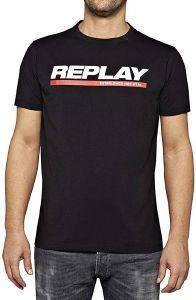 T-SHIRT REPLAY M3847 .000.2660 ����� (L)