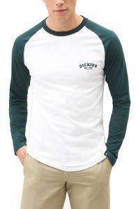 ΜΠΛΟΥΖΑ ΜΑΚΡΥΜΑΝΙΚΗ DICKIES BASEBALL ΛΕΥΚΟ/ΠΡΑΣΙΝΟ (XL) ΜΠΛΟΥΖΑ ΜΑΚΡΥΜΑΝΙΚΗ DICKIES BASEBALL ΛΕΥΚΟ/ΠΡΑΣΙΝΟ (XL)