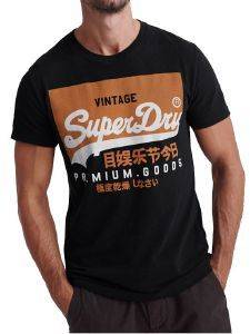 T-SHIRT SUPERDRY VINTAGE LOGO M1000059A ΜΑΥΡΟ (L) T-SHIRT SUPERDRY VINTAGE LOGO M1000059A ΜΑΥΡΟ (L)