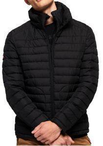 ΜΠΟΥΦΑΝ SUPERDRY DOUBLE ZIP FUJI M5000022A ΜΑΥΡΟ (L) ΜΠΟΥΦΑΝ SUPERDRY DOUBLE ZIP FUJI M5000022A ΜΑΥΡΟ (L)