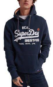HOODIE SUPERDRY VINTAGE LOGO RACER M2000074A ΣΚΟΥΡΟ ΜΠΛΕ (XL) HOODIE SUPERDRY VINTAGE LOGO RACER M2000074A ΣΚΟΥΡΟ ΜΠΛΕ (XL)