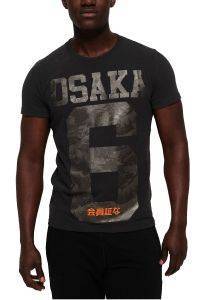T-SHIRT SUPERDRY OSAKA CAMO M1000064B ΜΑΥΡΟ (M) T-SHIRT SUPERDRY OSAKA CAMO M1000064B ΜΑΥΡΟ (M)