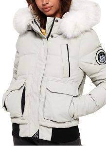 ΜΠΟΥΦΑΝ SUPERDRY EVEREST ELLA BOMBER W5000018A ΑΝΟΙΧΤΟ ΓΚΡΙ (L) ΜΠΟΥΦΑΝ SUPERDRY EVEREST ELLA BOMBER W5000018A ΑΝΟΙΧΤΟ ΓΚΡΙ (L)