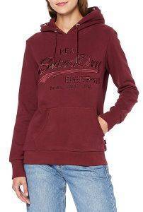HOODIE SUPERDRY VINTAGE LOGO PREMIUM EMB W2000061A ΜΠΟΡΝΤΩ (XL) HOODIE SUPERDRY VINTAGE LOGO PREMIUM EMB W2000061A ΜΠΟΡΝΤΩ (XL)