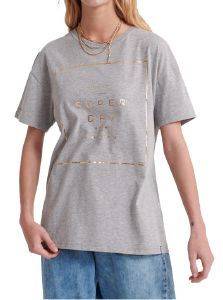 T-SHIRT SUPERDRY PREMIUM BOX PORTLAND W1000013A ΓΚΡΙ ΜΕΛΑΝΖΕ (L) T-SHIRT SUPERDRY PREMIUM BOX PORTLAND W1000013A ΓΚΡΙ ΜΕΛΑΝΖΕ (L)