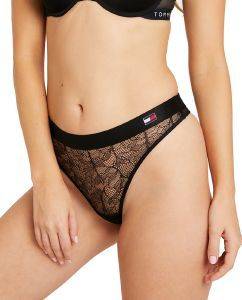 ΣΛΙΠΑΚΙ TOMMY HILFIGER STRING UW0UW01552/BEH ΜΑΥΡΟ (M) ΣΛΙΠΑΚΙ TOMMY HILFIGER STRING UW0UW01552/BEH ΜΑΥΡΟ (M)