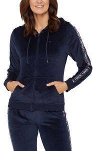 HOODIE ΜΕ ΦΕΡΜΟΥΑΡ TOMMY HILFIGER LOGO TAPE VELOUR UW0UW02044/416 ΣΚΟΥΡΟ ΜΠΛΕ (S) HOODIE ΜΕ ΦΕΡΜΟΥΑΡ TOMMY HILFIGER LOGO TAPE VELOUR UW0UW02044/416 ΣΚΟΥΡΟ ΜΠΛΕ (S)