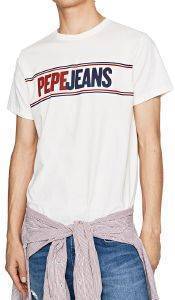 T-SHIRT PEPE JEANS KELIAN PM506757/808 ΛΕΥΚΟ (S) T-SHIRT PEPE JEANS KELIAN PM506757/808 ΛΕΥΚΟ (S)
