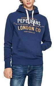HOODIE PEPE JEANS NEVILLE PM581620/551 ΜΠΛΕ (L) HOODIE PEPE JEANS NEVILLE PM581620/551 ΜΠΛΕ (L)