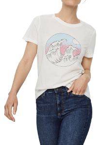 T-SHIRT VERO MODA VMKATHERINAFRANCIS WAVES 10228212 ΕΚΡΟΥ (XS) T-SHIRT VERO MODA VMKATHERINAFRANCIS WAVES 10228212 ΕΚΡΟΥ (XS)
