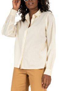 ΠΟΥΚΑΜΙΣΟ VERO MODA VMKORONI ΡΙΓΕ 10231135 ΜΠΕΖ