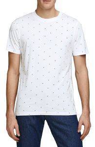 T-SHIRT JACK & JONES JCOCARL 12167243 ΛΕΥΚΟ ΜΕΛΑΝΖΕ (L) T-SHIRT JACK & JONES JCOCARL 12167243 ΛΕΥΚΟ ΜΕΛΑΝΖΕ (L)