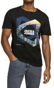T-SHIRT JACK & JONES JCOIFTER 12172216 ΜΑΥΡΟ (M) T-SHIRT JACK & JONES JCOIFTER 12172216 ΜΑΥΡΟ (M)