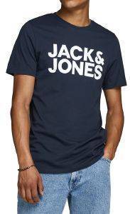 T-SHIRT JACK & JONES JJECORP LOGO 12151955 ������ ���� (XXL)