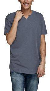 T-SHIRT JACK & JONES JJESPLIT 12164972 ������ ���� (M)