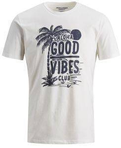 T-SHIRT JACK & JONES JOROHU 12164421 ����� (S)