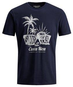 T-SHIRT JACK & JONES JOROHU 12164421 ΣΚΟΥΡΟ ΜΠΛΕ (S) T-SHIRT JACK & JONES JOROHU 12164421 ΣΚΟΥΡΟ ΜΠΛΕ (S)