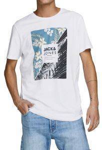 T-SHIRT JACK & JONES JORTROPIC 12164437 ΛΕΥΚΟ (S) T-SHIRT JACK & JONES JORTROPIC 12164437 ΛΕΥΚΟ (S)
