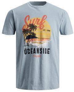T-SHIRT JACK & JONES JORKALLO 12164438 ΣΙΕΛ (M) T-SHIRT JACK & JONES JORKALLO 12164438 ΣΙΕΛ (M)
