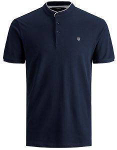 T-SHIRT POLO JACK & JONES JPRAXEL 12171638 ΣΚΟΥΡΟ ΜΠΛΕ (L) T-SHIRT POLO JACK & JONES JPRAXEL 12171638 ΣΚΟΥΡΟ ΜΠΛΕ (L)