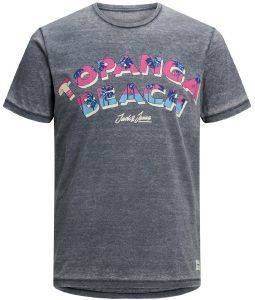 T-SHIRT JACK & JONES JORBECKS 12172039 ΜΠΛΕ ΜΕΛΑΝΖΕ (S) T-SHIRT JACK & JONES JORBECKS 12172039 ΜΠΛΕ ΜΕΛΑΝΖΕ (S)