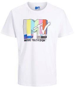 T-SHIRT JACK & JONES JORFESTIVAL MTV 12173393  (S)