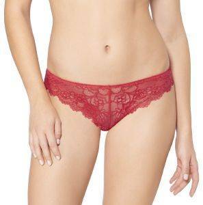  TRIUMPH TEMPTING LACE BRAZILIAN STRING  (S)