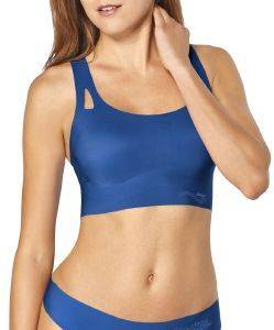 ΜΠΟΥΣΤΑΚΙ SLOGGI ZERO FEEL SPORTY TOP EX ΜΠΛΕ (XS) ΜΠΟΥΣΤΑΚΙ SLOGGI ZERO FEEL SPORTY TOP EX ΜΠΛΕ (XS)