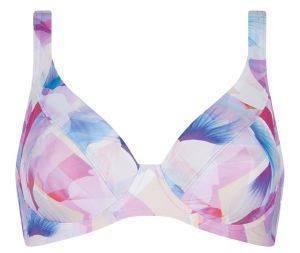 BIKINI TOP TRIUMPH ABSTRACT WATER W   (44C)