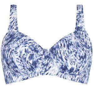 BIKINI TOP TRIUMPH FLORAL CASCADES W PT ΣΚΟΥΡΟ ΜΠΛΕ (38D) BIKINI TOP TRIUMPH FLORAL CASCADES W PT ΣΚΟΥΡΟ ΜΠΛΕ (38D)