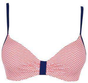 BIKINI TOP SLOGGI SWIM SAINT TROPEZ CTOP ΚΟΚΚΙΝΟ-ΜΠΛΕ (40C) BIKINI TOP SLOGGI SWIM SAINT TROPEZ CTOP ΚΟΚΚΙΝΟ-ΜΠΛΕ (40C)