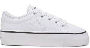  CONVERSE STAR REPLAY PLATFORM 565250C WHITE/WHITE/BLACK (EUR:36)